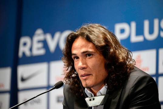 Edinson CAVANI - 16.07.2013 - Presentation du nouveau