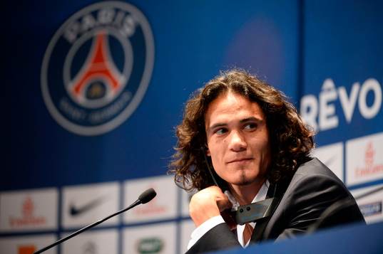 Edinson CAVANI - 16.07.2013 - Presentation du nouveau