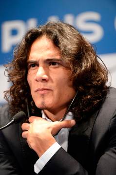 Edinson CAVANI - 16.07.2013 - Presentation du nouveau