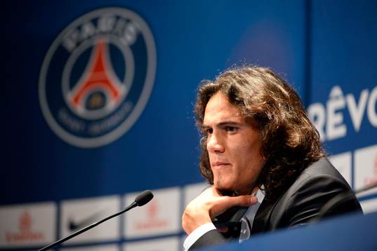 Edinson CAVANI - 16.07.2013 - Presentation du nouveau
