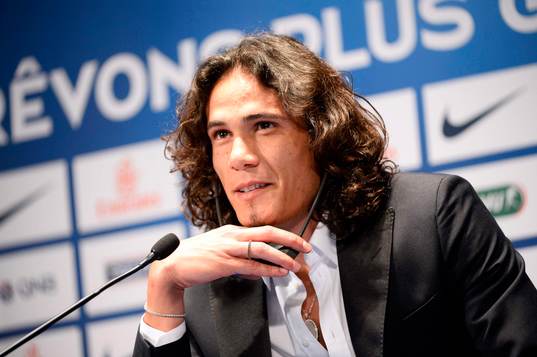Edinson CAVANI - 16.07.2013 - Presentation du nouveau