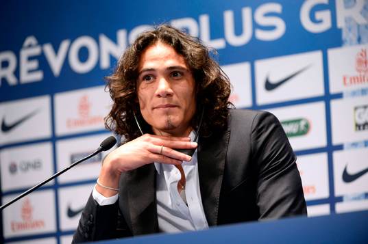 Edinson CAVANI - 16.07.2013 - Presentation du nouveau