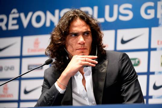 Edinson CAVANI - 16.07.2013 - Presentation du nouveau