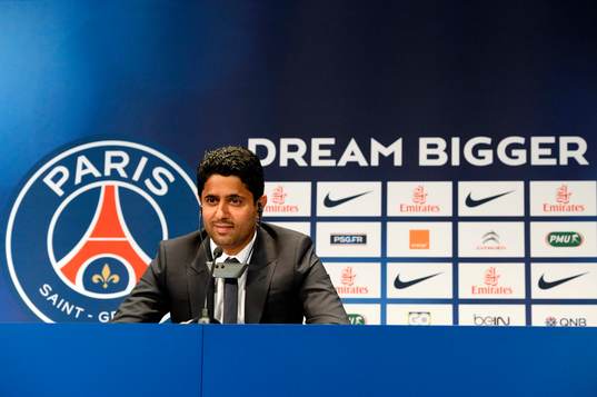 Nasser AL KHELAIFI - 16.07.2013 - Presentation du nouveau