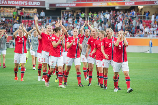 Norge jublar