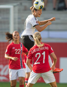 Fotboll, dam-EM, Tyskland - Norge