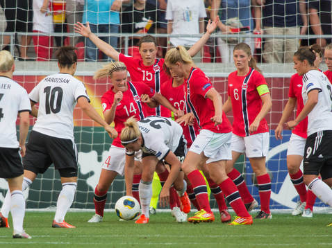 Luisa Wensing, tyskland, Gry Tofte Ims, Norge, Nora Holstad