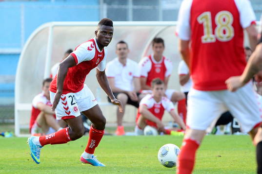 Floyd AYITE - 17.07.2013 - Reims / Charleroi - Match de