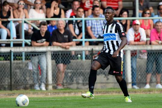 Francis N GANGA - 17.07.2013 - Reims / Charleroi - Match de