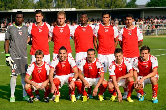 Pose Equipe Reims - Kossi AGASSA / Anthony WEBER / Alexi