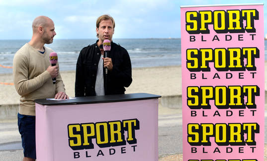 Aftonbladets journalister Anders Nilsson och Simon Bank