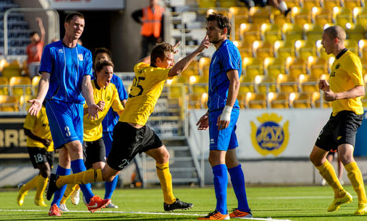 Elfsborgs Marcus Rohdén jublar