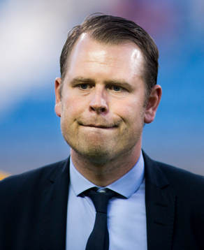 IFK Göteborgs tränare Mikael Stahre deppar