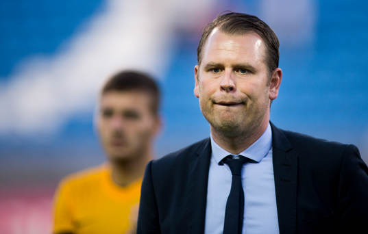 IFK Göteborgs tränare Mikael Stahre deppar