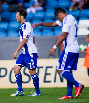 IFK Göteborgs Tobias Hysén deppar