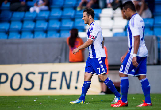 IFK Göteborgs Tobias Hysén deppar