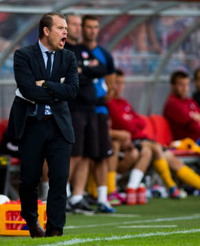 IFK Göteborgs tränare Mikael Stahre i Europa League