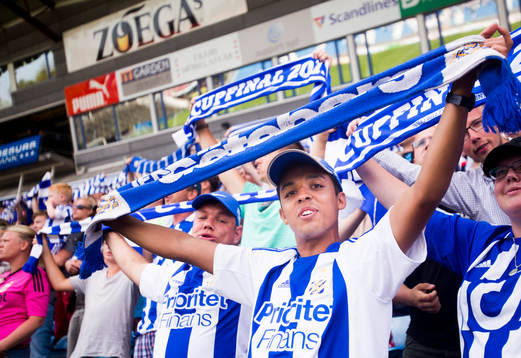 IFK Göteborgs supportrar intog Olympia i Europa League