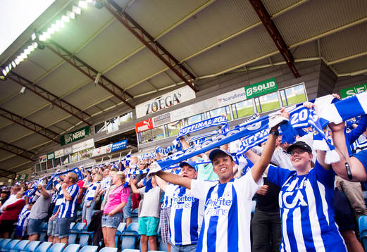 IFK Göteborgs supportrar intog Olympia i Europa League