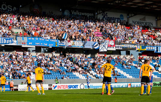 IFK Göteborgs supportrar intog Olympia i Europa League