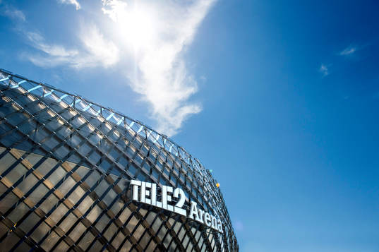 Visning av nya Tele2 Arena