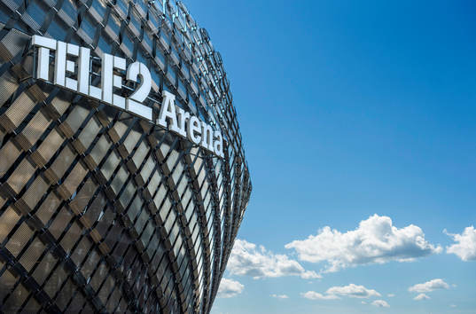 Visning av nya Tele2 Arena