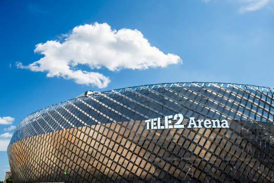 Visning av nya Tele2 Arena