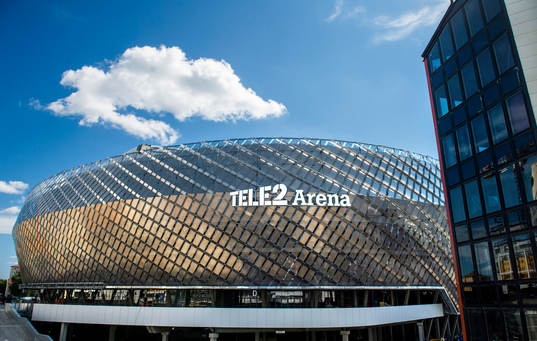 Visning av nya Tele2 Arena
