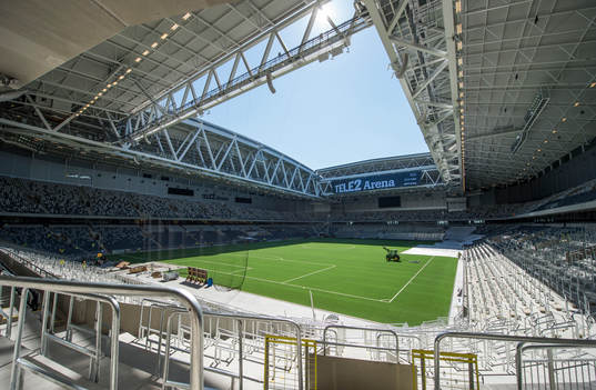 Visning av nya Tele2 Arena