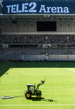 Visning av nya Tele2 Arena