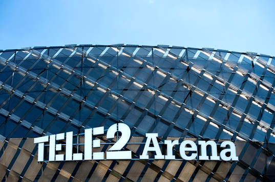 Visning av nya Tele2 Arena
