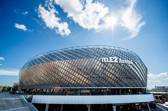 Visning av nya Tele2 Arena