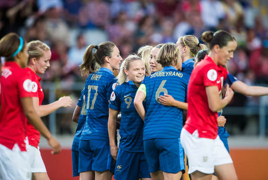 Jubel i Frankrike