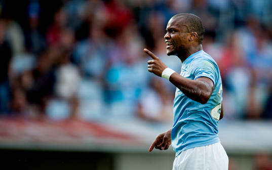 Malmö FFs Tokelo Rantie är arg