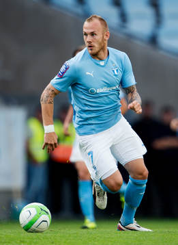 Malmö FFs Magnus Eriksson