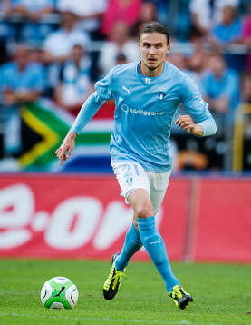 Malmö FFs Erik Johansson