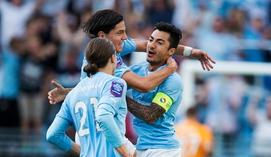 Malmö FFs Erik Johansson, Miiko Albornozich Jiloan Hamad