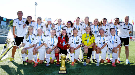 Segrare i klassen G14 AIK FF