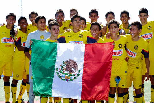 Vinnare i klassen B15 Club América