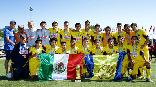 Vinnare i klassen B15 Club América