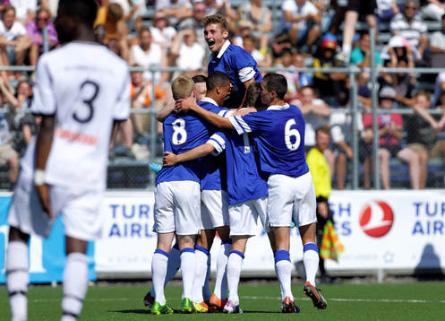 Finalen i klassen B17 Svenska Spels TipsElit, Everton FC -