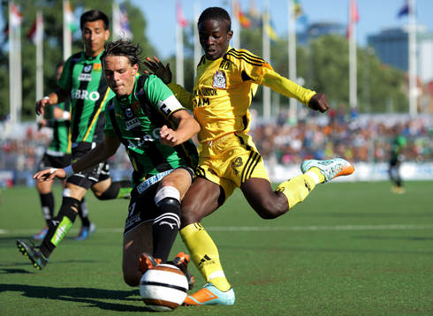 Finalen i klassen B18, GAIS - Kampala Junior Team