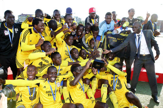 Vinnare i klassen B18, Kampala Junior Team