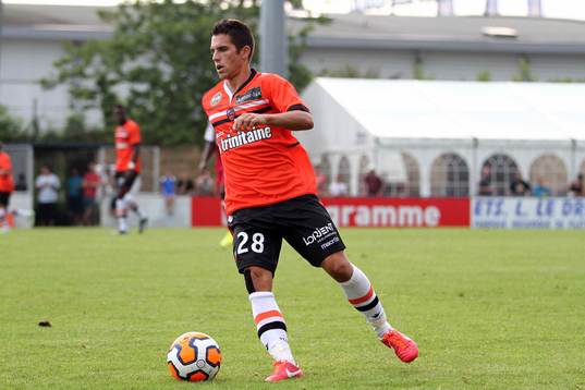 Maxime BARTHELME - 20.07.2013 - Lorient / Brest - Match