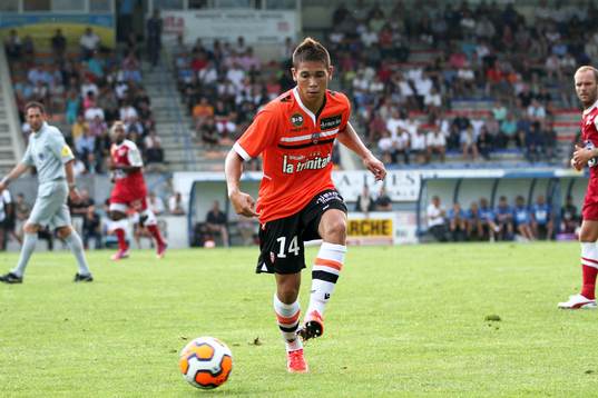 Raphael GUEREIRO - 20.07.2013 - Lorient / Brest - Match