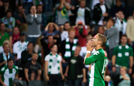 Hammarbys Erik Sundin deppar