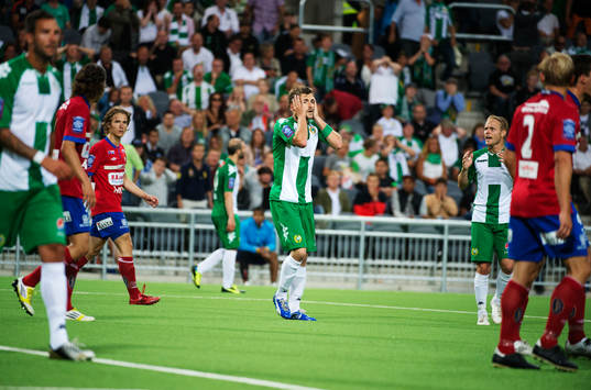 Hammarbys Christophe Lallet deppar