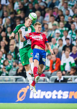 Hammarbys Daniel Theorin och Örgrytes Sebastian Ohlsson