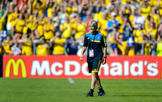 Sveriges förbundskapten Pia Sundhage går över planen