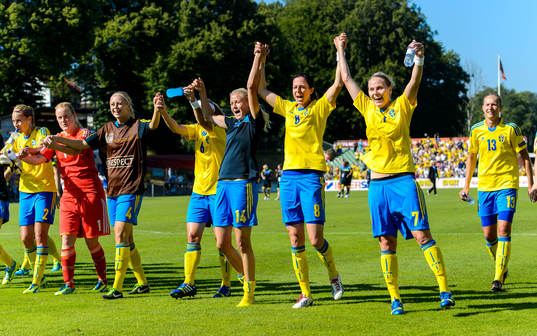 Sverige tackar publiken